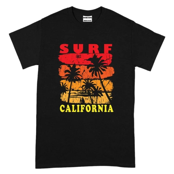 Surf Califonia TShirt - Black